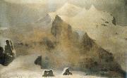 William Stott of Oldham Amethyst Cloud-Jungfrau oil painting artist